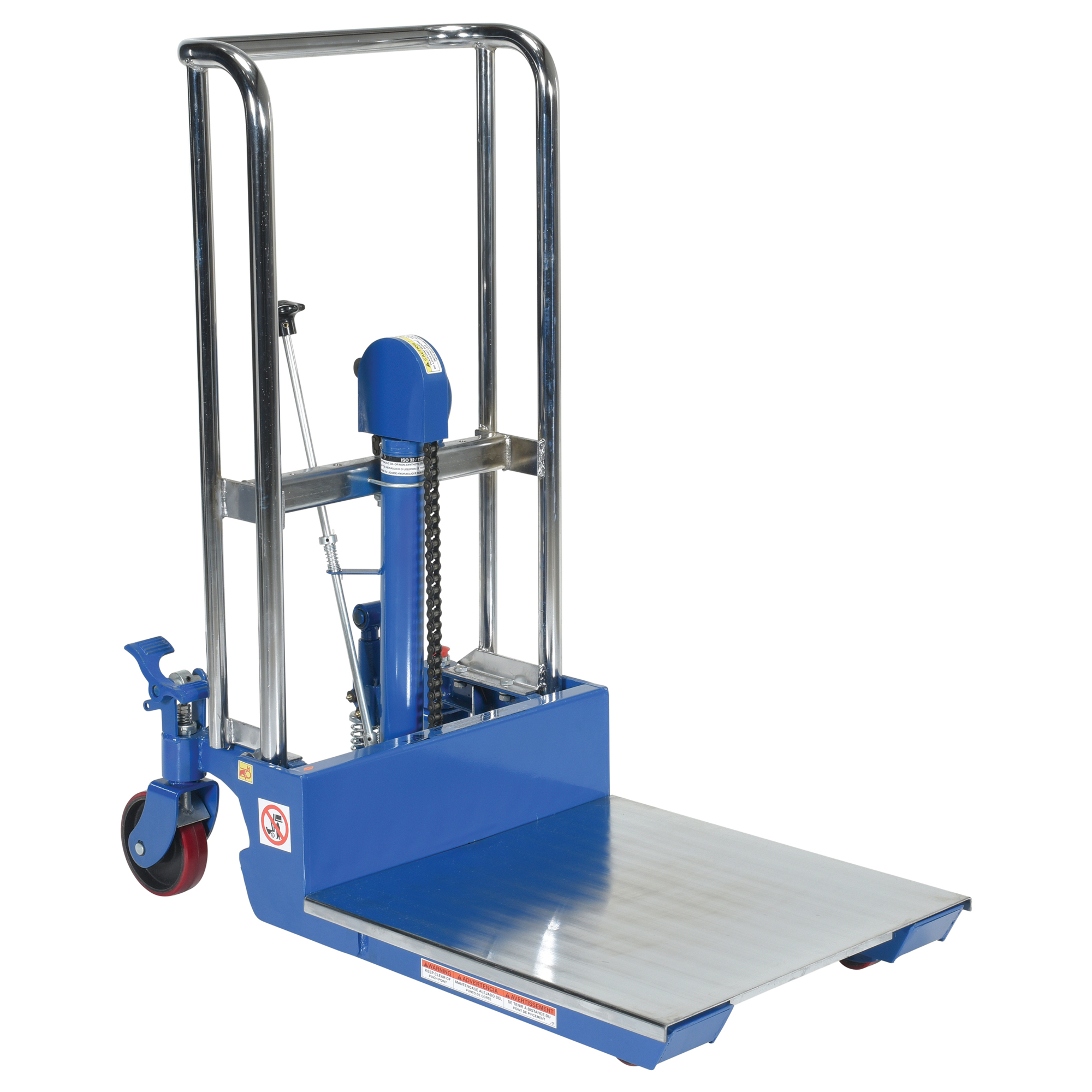 Vestil Portable Welded Hydraulic Hefti-Lift - 880-Lb. Capacity, Multiple Drum Sizes, Model# HYD-3